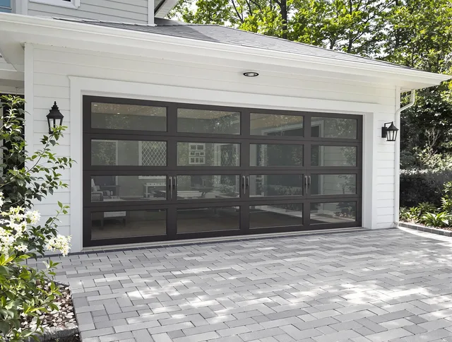 Westchester Garage Door Repair design specialist presenting custom garage door options to Westchester homeowner