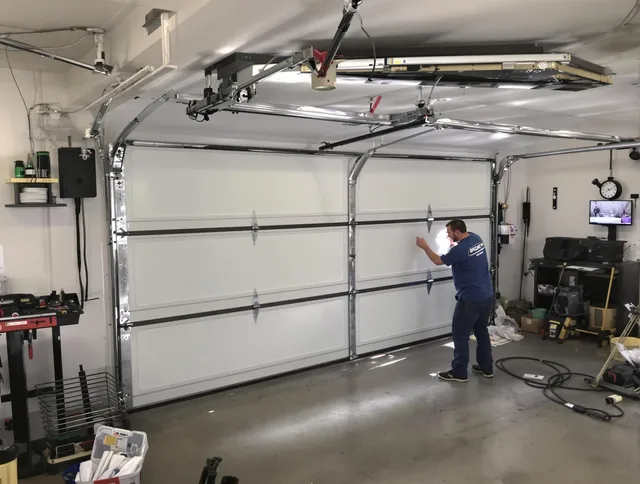 Professional garage door repair service by Westchester Garage Door Repair in Westchester