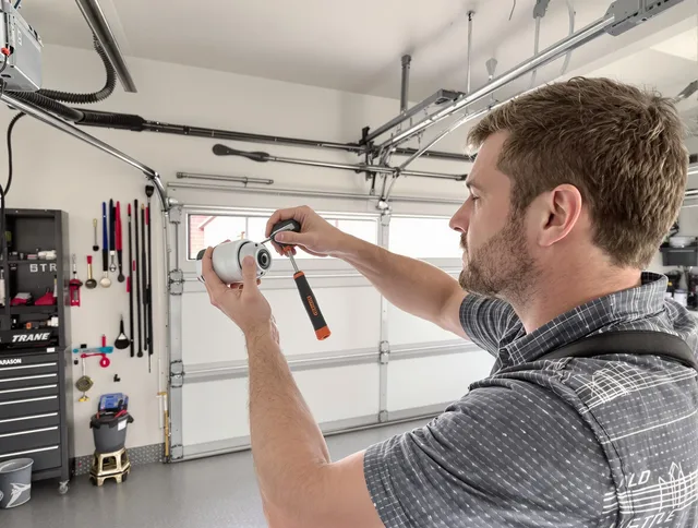 Garage door opener repair service by Westchester Garage Door Repair in Westchester