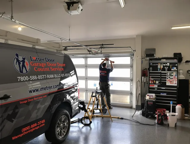 Westchester Garage Door Repair team performing same-day garage door repair in Westchester