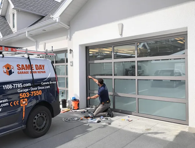 Same-day garage door repair service by Westchester Garage Door Repair in Westchester